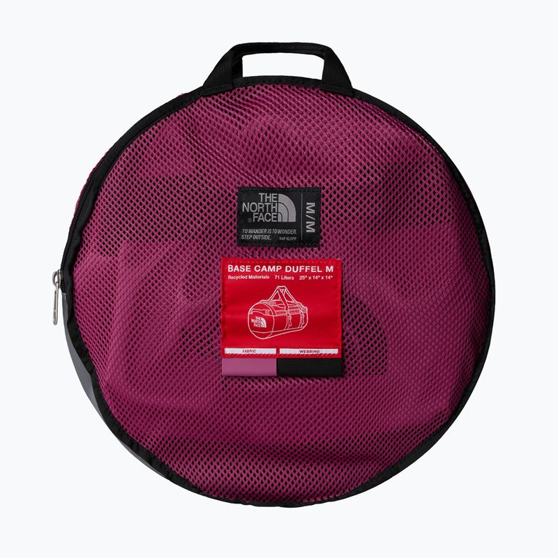 The North Face Base Camp Duffel M 71 l cyber berry/tnf black utazótáska 3