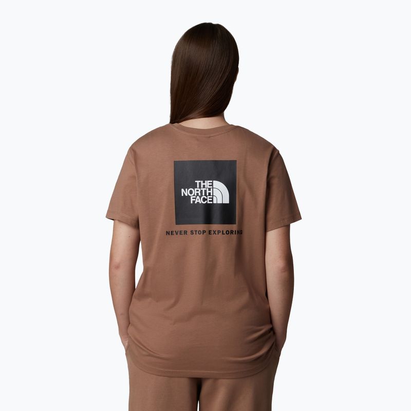 The North Face női Box Nse Relaxed Tee latte/tnf fehér póló 3