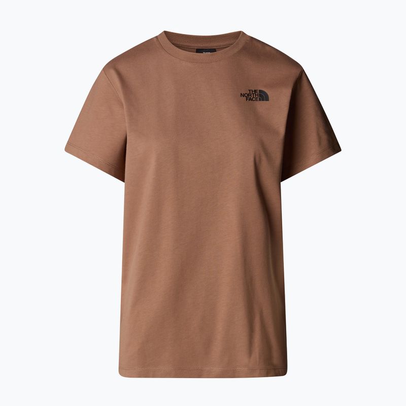 The North Face női Box Nse Relaxed Tee latte/tnf fehér póló 4