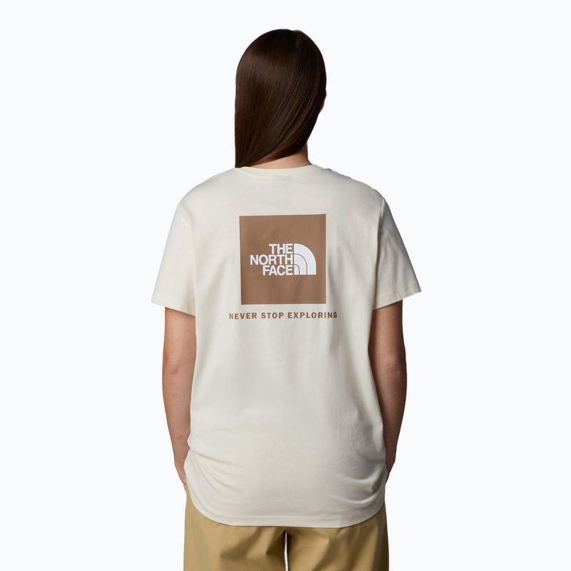 The North Face női Box Nse Relaxed Tee fehér dune/latt póló 3