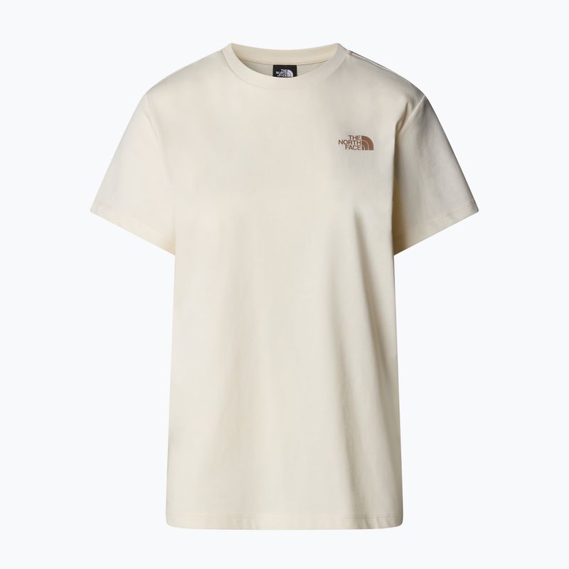 The North Face női Box Nse Relaxed Tee fehér dune/latt póló 4