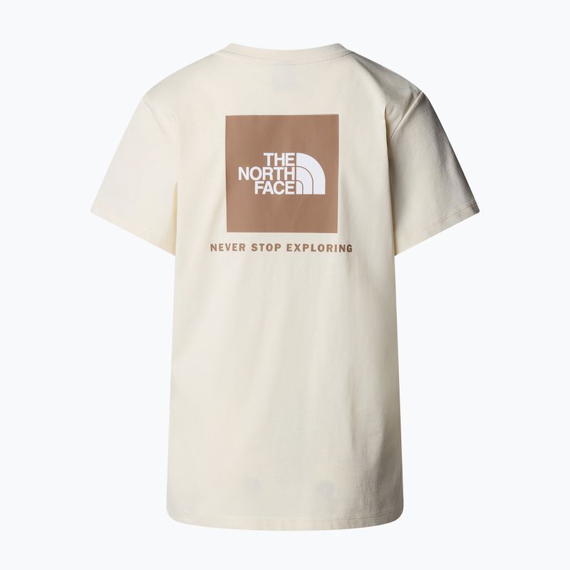 The North Face női Box Nse Relaxed Tee fehér dune/latt póló 5