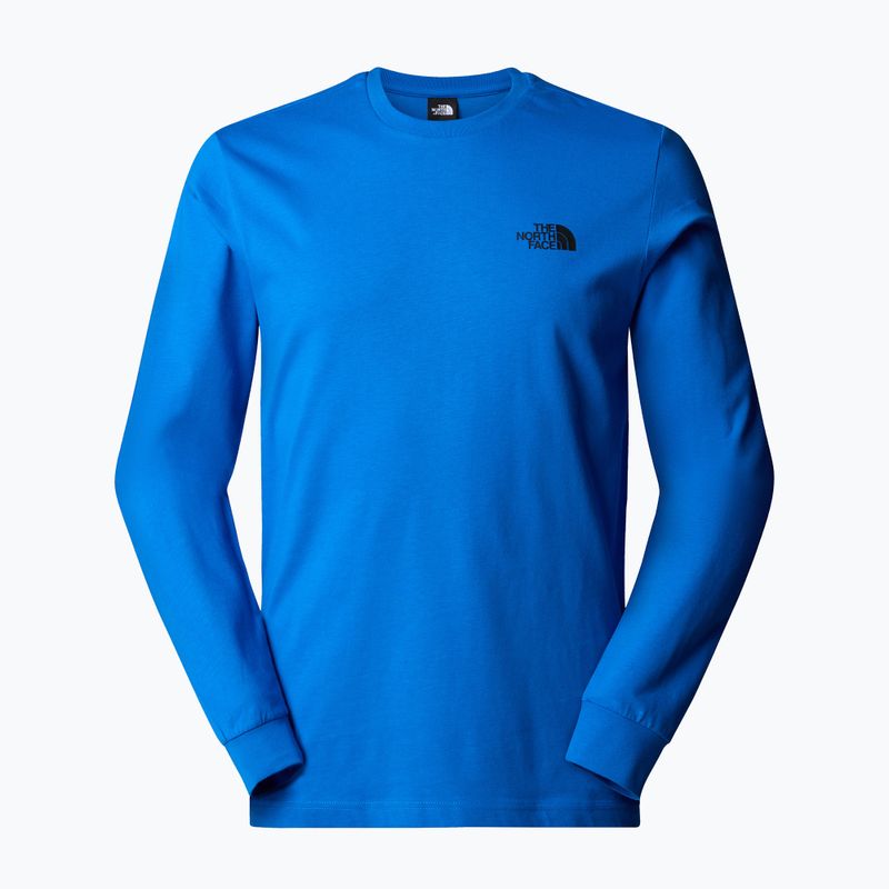 Férfi hosszú ujjú The North Face Box Nse Tee heroblue/tnfblk 4
