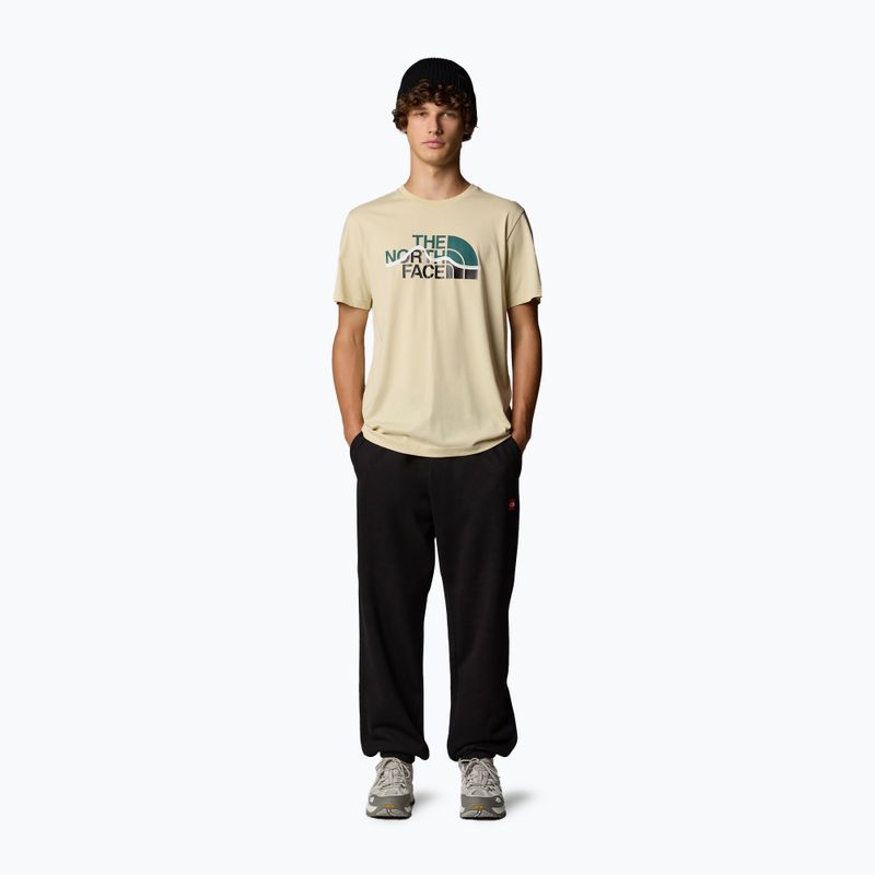 Férfi The North Face Mountain Line Tee kavicsos póló póló 2