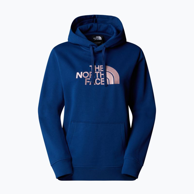 Női The North Face Drew Peak pulóver kapucnis pulóver estate kék/metál rózsaszín 4