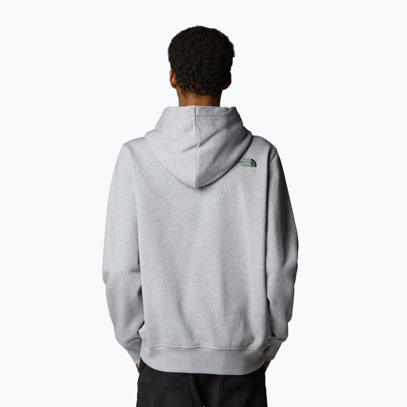 Férfi The North Face Drew Peak pulóver kapucnis pulóver tnf világosszürke 3