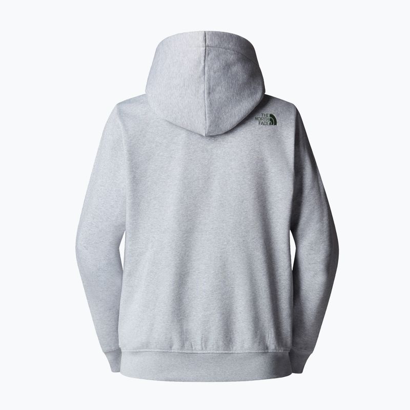 Férfi The North Face Drew Peak pulóver kapucnis pulóver tnf világosszürke 5