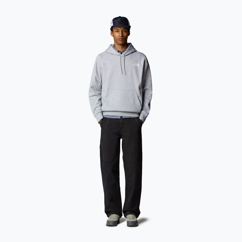 Férfi pulóver The North Face Simple Dome Hoodie tnf medium grey heather 2