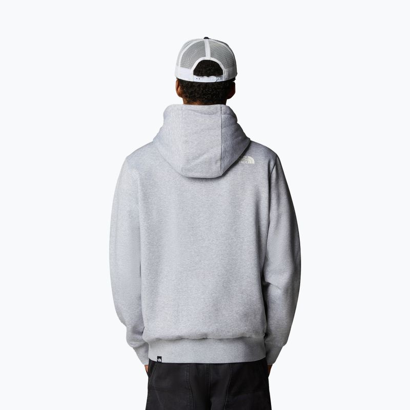 Férfi pulóver The North Face Simple Dome Hoodie tnf medium grey heather 3