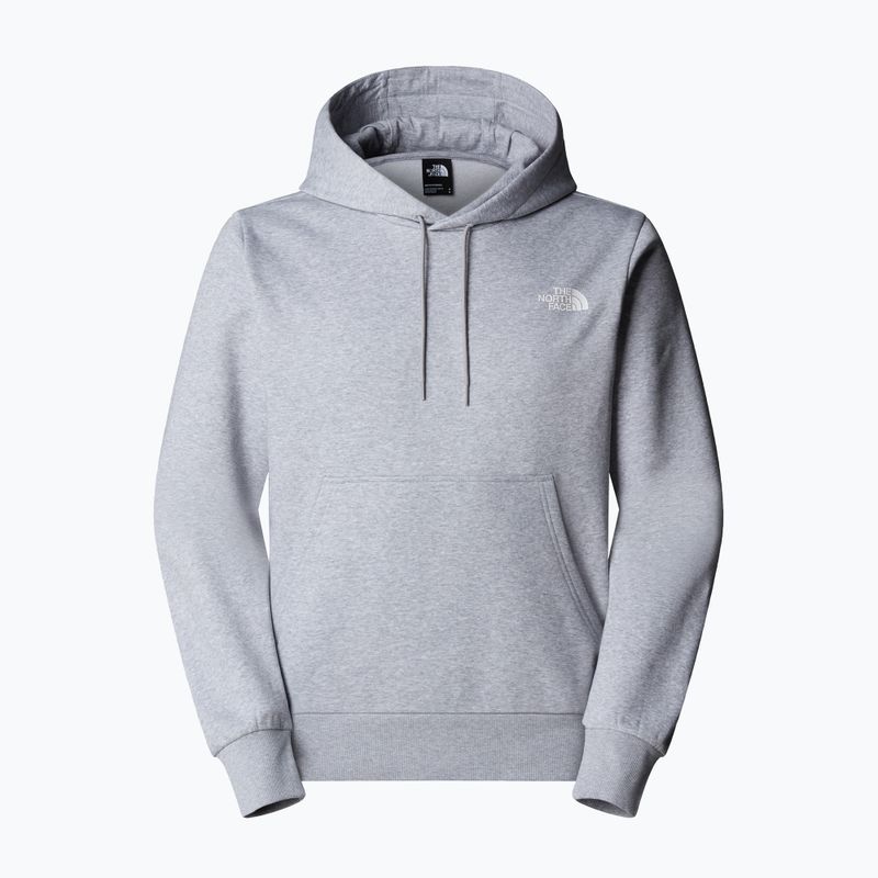 Férfi pulóver The North Face Simple Dome Hoodie tnf medium grey heather 4