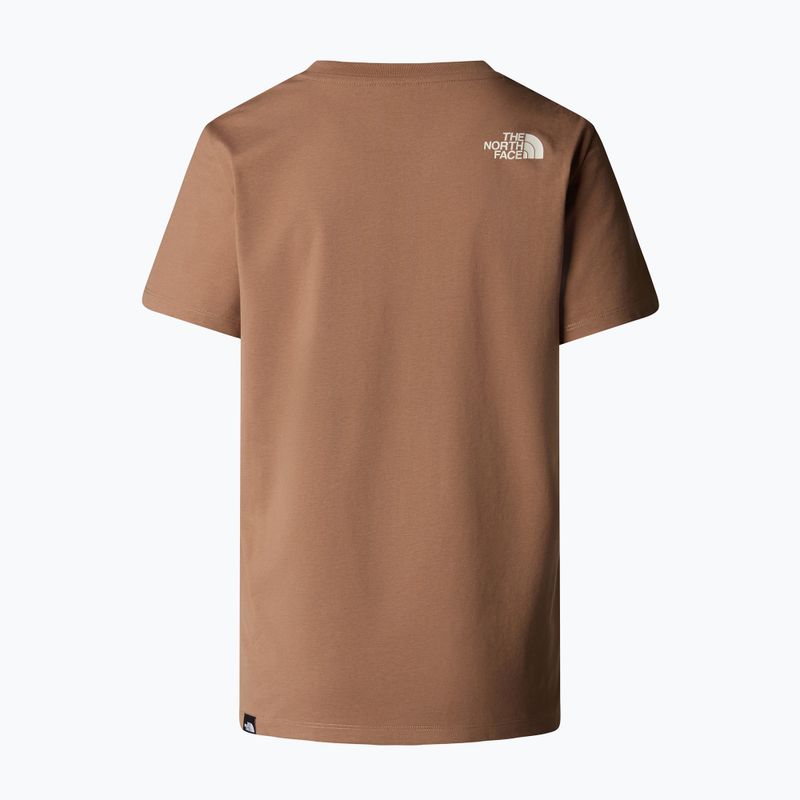 The North Face női Relaxed Easy Tee latte/fehér dune póló 5