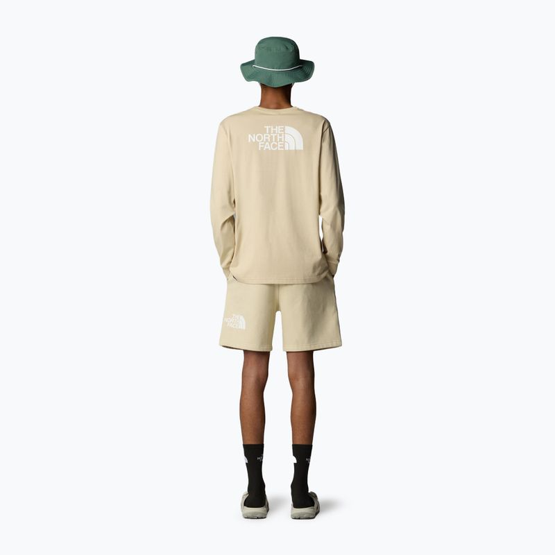 Férfi hosszú ujjú The North Face Easy Tee kavics 2