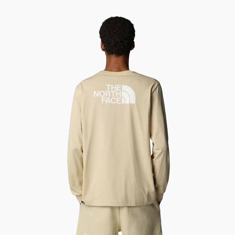 Férfi hosszú ujjú The North Face Easy Tee kavics 3