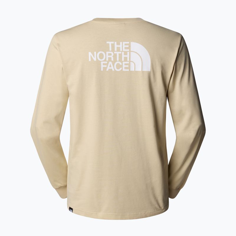 Férfi hosszú ujjú The North Face Easy Tee kavics 5
