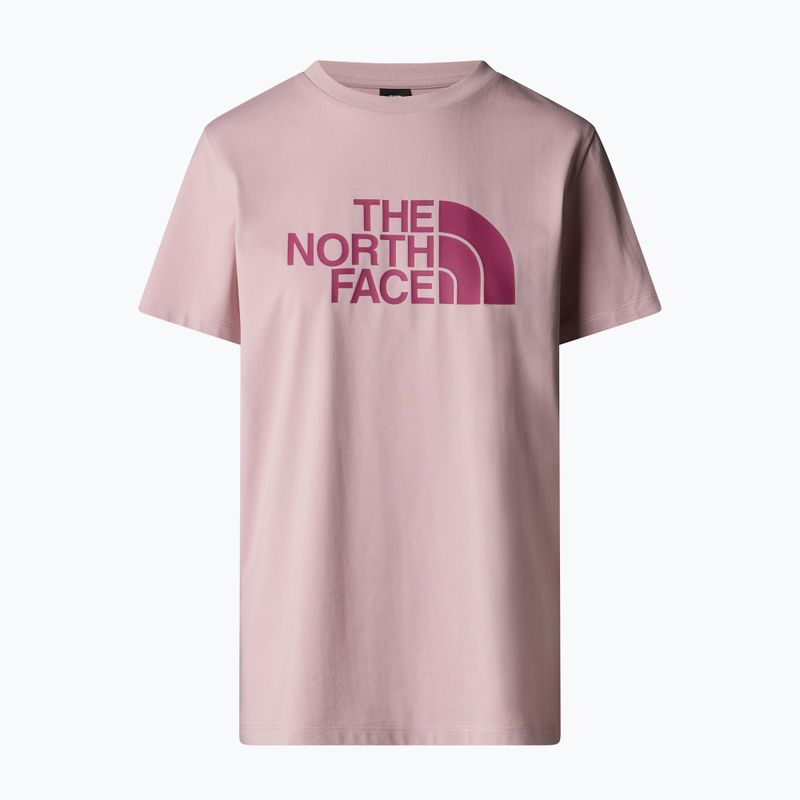The North Face női Relaxed Easy Tee fém rózsaszín/szürke bogyó T-shirt 4