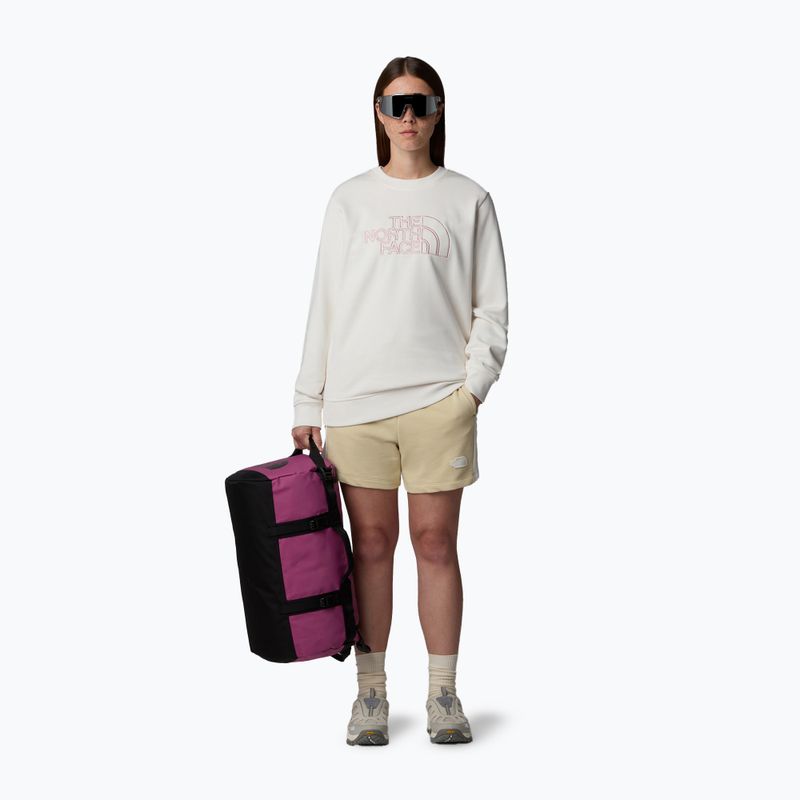 The North Face női Drew Peak Light Crew fehér dűne/metál rózsaszínű pulóver 2