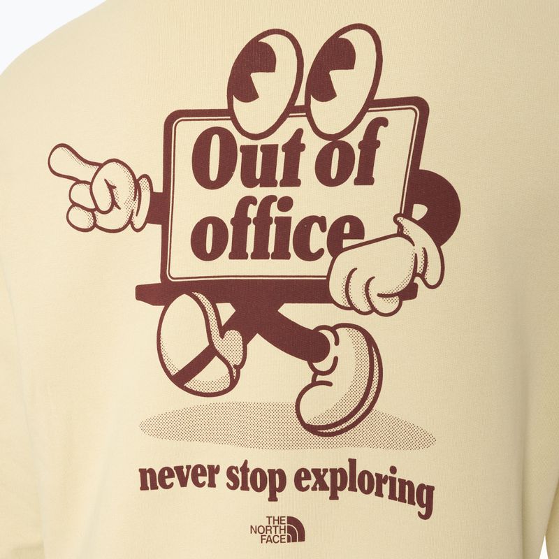 The North Face Cartoon Logo Relaxed Hoodie kavicsos pulóver 4