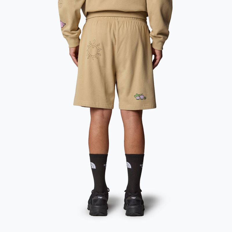 The North Face Mountain Cleanup Relaxed khaki színű kő rövidnadrág 3