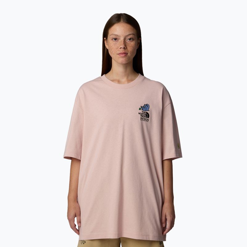 Férfi The North Face Reflective Box Nse Tee rózsaszín moha póló