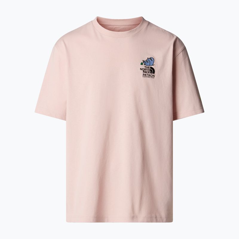 Férfi The North Face Reflective Box Nse Tee rózsaszín moha póló 4