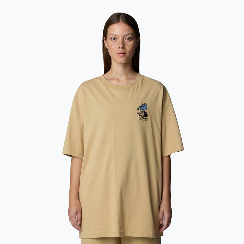 Férfi The North Face Reflective Box Nse Tee khaki kő
