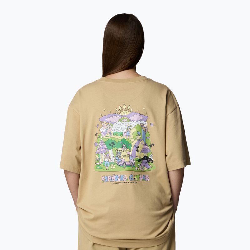 Férfi The North Face Reflective Box Nse Tee khaki kő 3