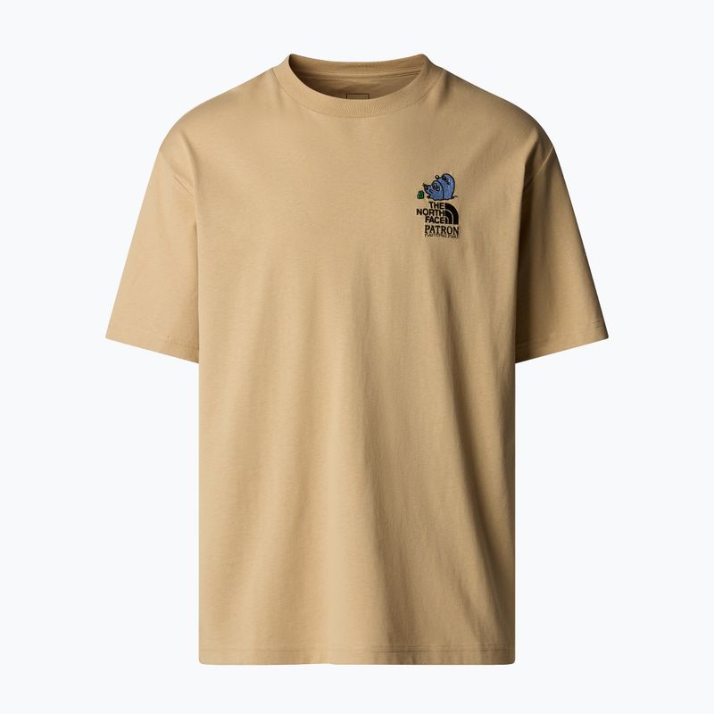 Férfi The North Face Reflective Box Nse Tee khaki kő 4