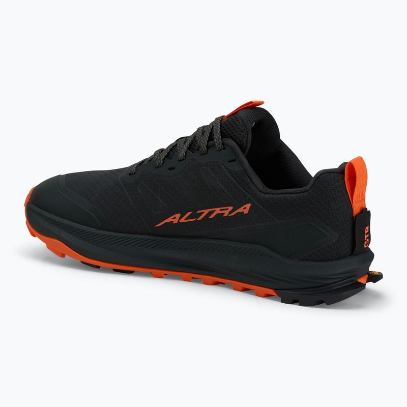 Férfi Altra Lone Peak 9+ futócipő fekete/narancssárga 3
