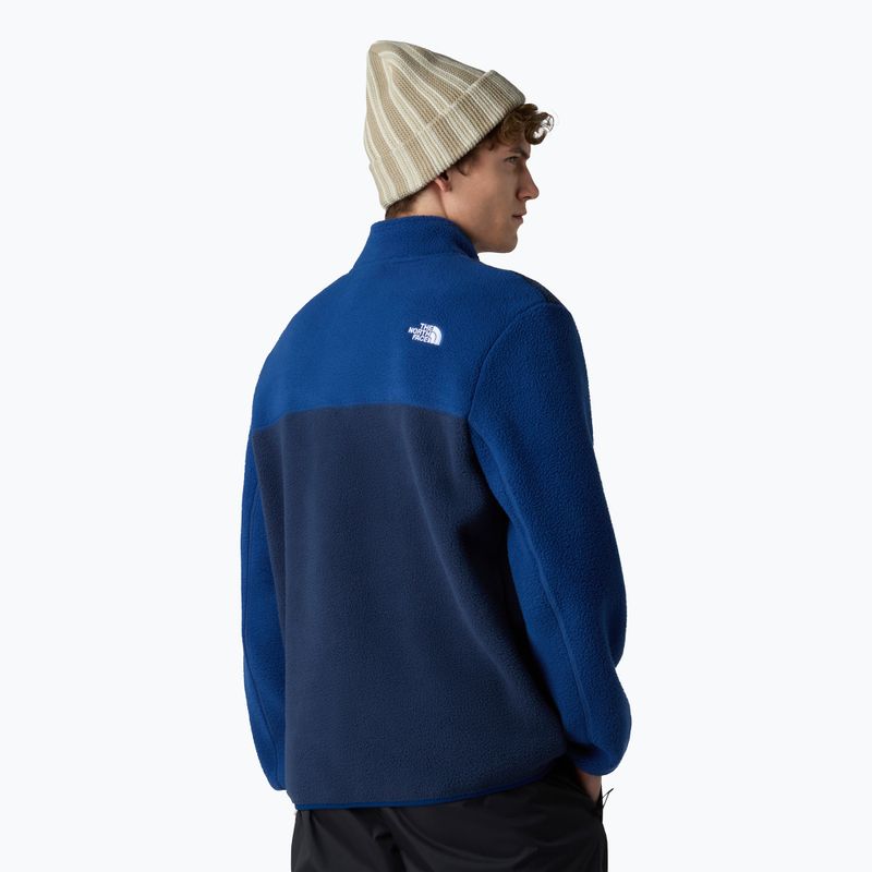 Férfi pulóver The North Face Yumiori 1/4 Zip csúcstalálkozó navy/estate kék 3