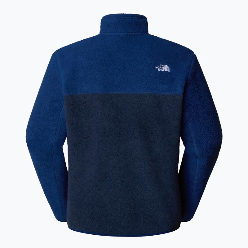 Férfi pulóver The North Face Yumiori 1/4 Zip csúcstalálkozó navy/estate kék 5