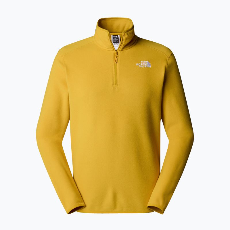 Férfi The North Face 100 Glacier 1/4 Zip türkizkék melegítőfelső 4