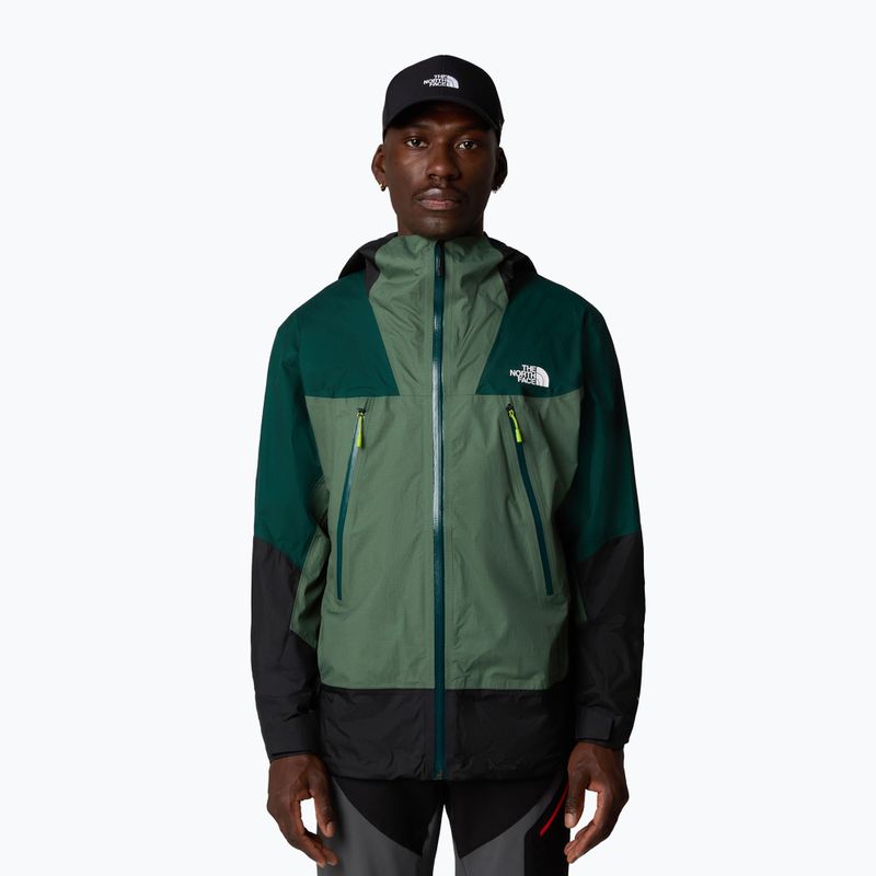 Férfi The North Face Signal 2.5L Dryvent duck zöld/mély nori/tnf fekete esőkabát