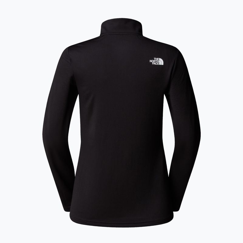 Női póló The North Face Flex 1/4 Zip Slim fekete 5