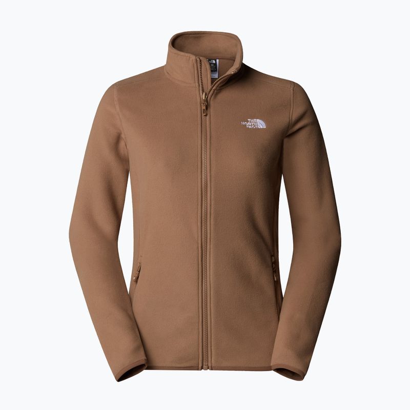 The North Face női 100 Glacier FZ latte melegítőfelső 5