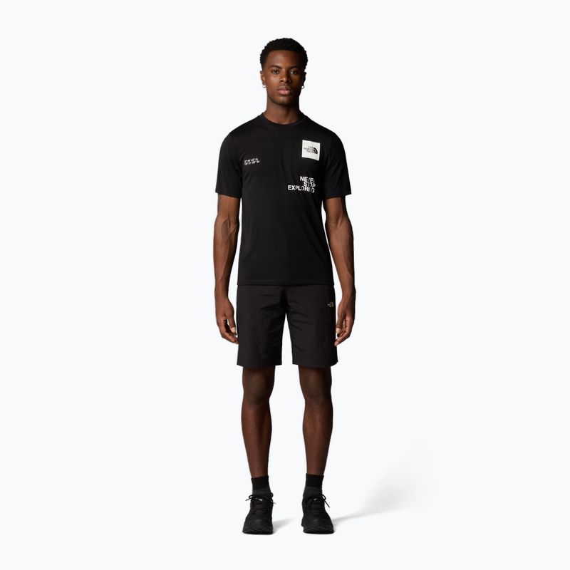 Férfi The North Face Mountain Foundation Coordinates Tee tnf fekete 2