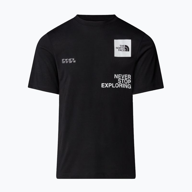 Férfi The North Face Mountain Foundation Coordinates Tee tnf fekete 4