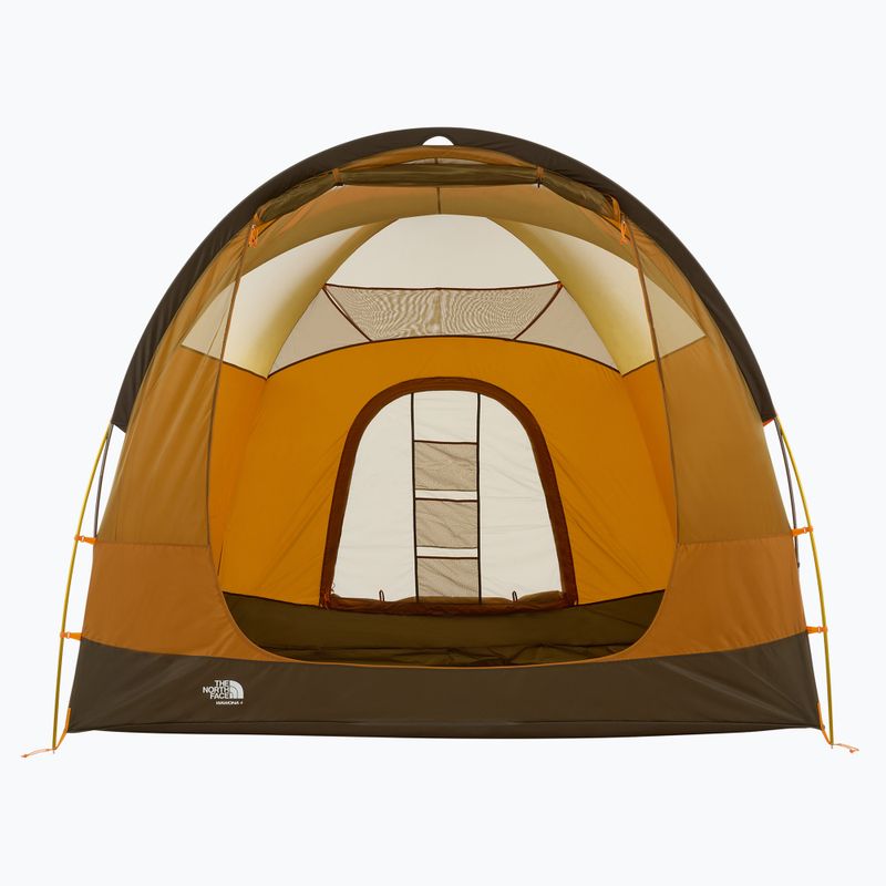 The North Face Wawona 4P light exuberance narancssárga/ timber tan/ new taupe green 4 személyes kemping sátor 7