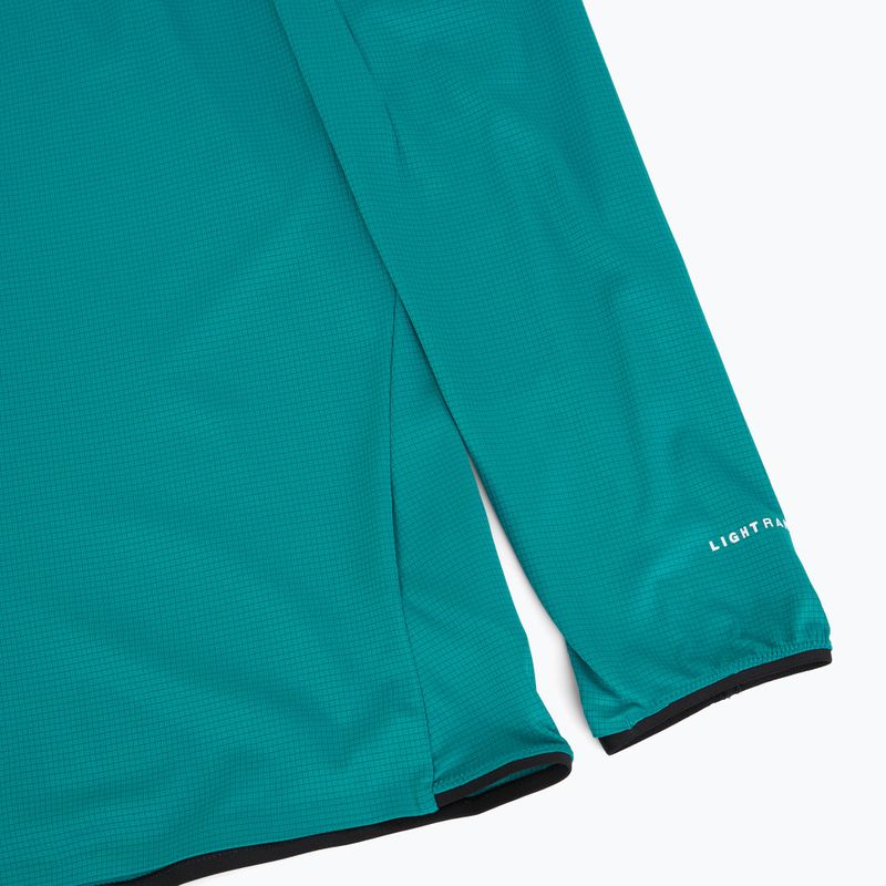 Női trekking pulóver The North Face Summit Direct Sun Hoodie mély teal színben 4