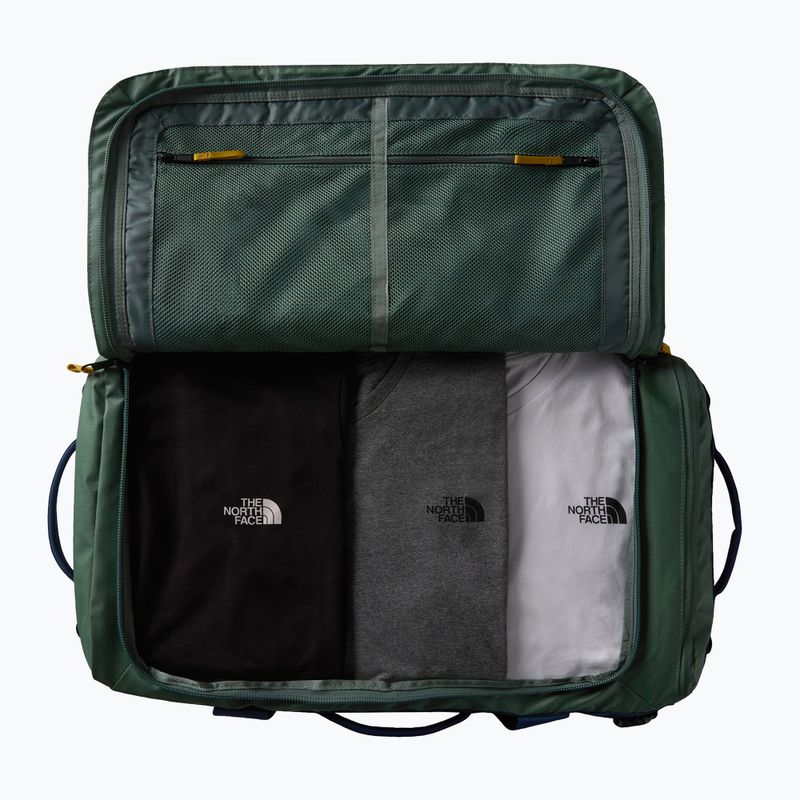 The North Face Base Camp Voyager Duffel 62 l kacsa zöld/árnyékos kék utazótáska 5