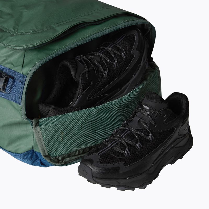 The North Face Base Camp Voyager Duffel 42 l kacsa zöld/árnyékos kék utazótáska 6