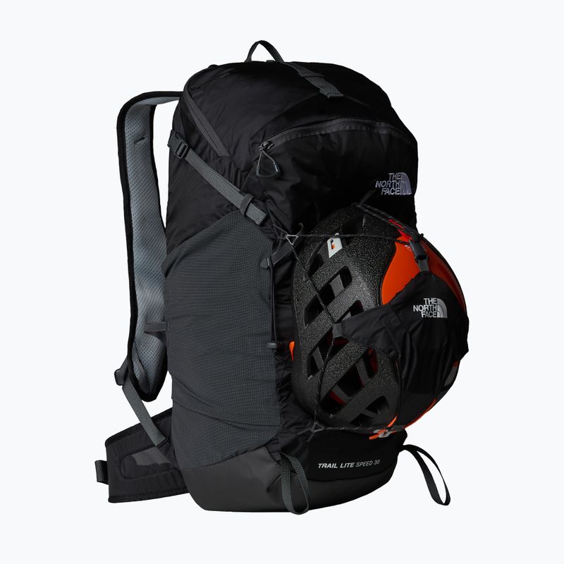 The North Face Trail Lite Speed 30 l L-XL tnf fekete/aszfalt szürke túrahátizsák túrázáshoz 6