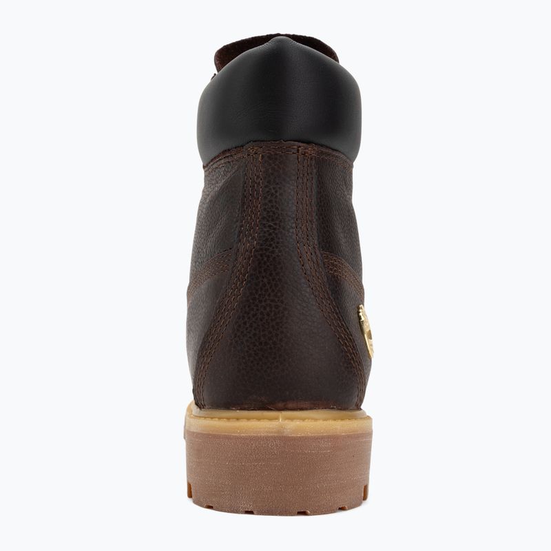 Férfi bakancsok Timberland Premium 6 Inch Lace Up Waterproof dark brown/full grain/black 6