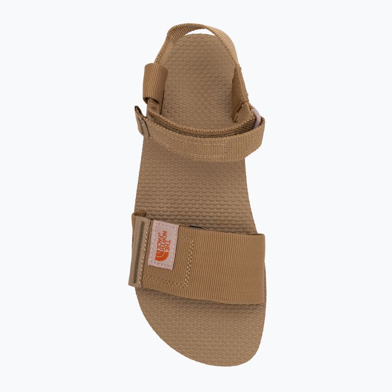 Női szandál The North Face Skeena Platform sahara/iron bronz színben 5