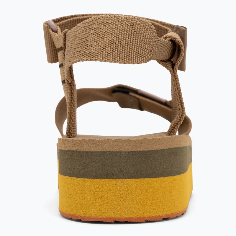 Női szandál The North Face Skeena Platform sahara/iron bronz színben 6