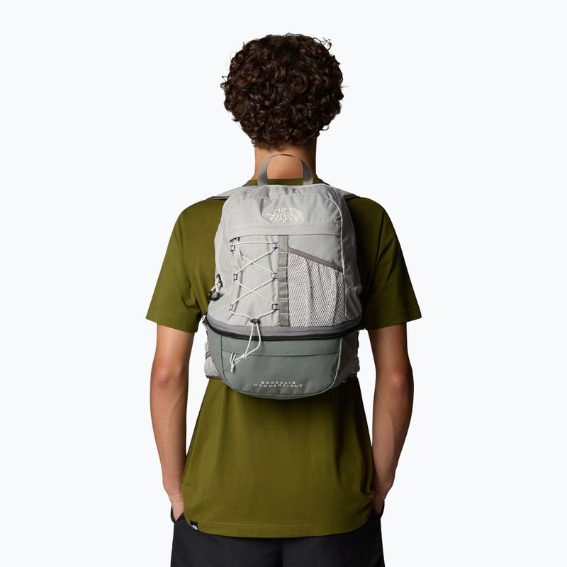 The North Face Borealis Convertible Pack 17.5 l szappankő/aprókő városi hátizsák 6