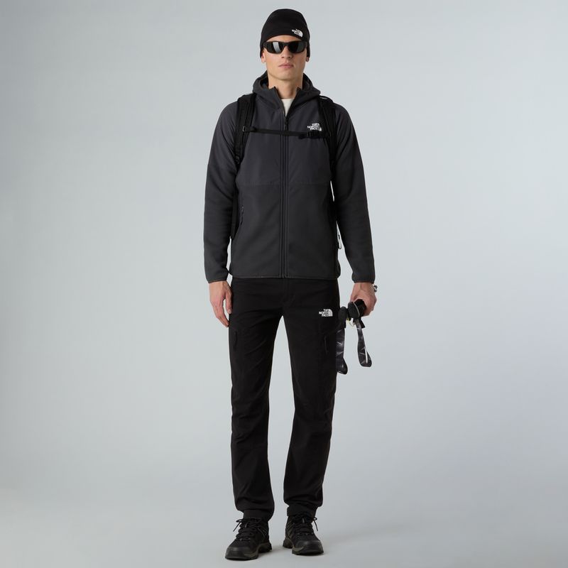 Férfi pulóver The North Face Glacier Heavyweight Full Zip HD aszfalt szürke/fekete 2