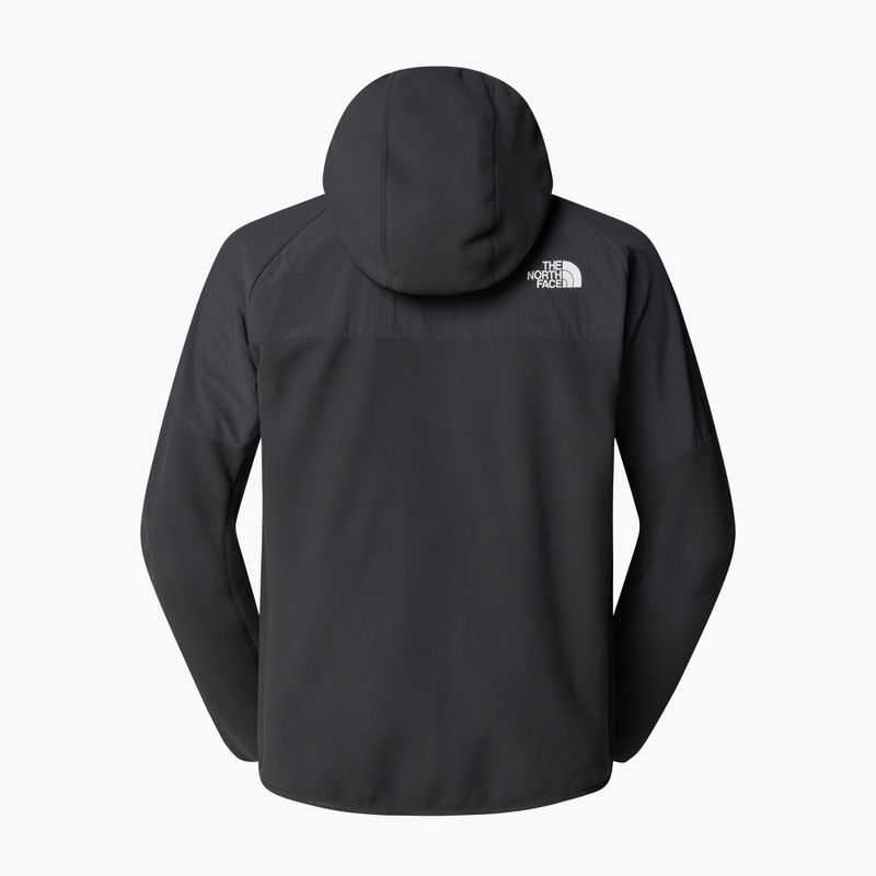 Férfi pulóver The North Face Glacier Heavyweight Full Zip HD aszfalt szürke/fekete 6