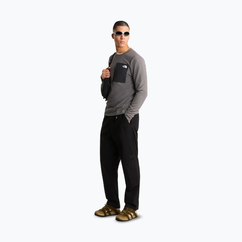 Férfi pulóver The North Face Kecha Crew smoked pearl/asphalt grey 2