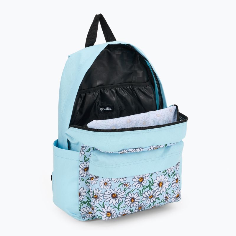 Gyermek Vans Old Skool Grom hátizsák 18 l kristálykék 4