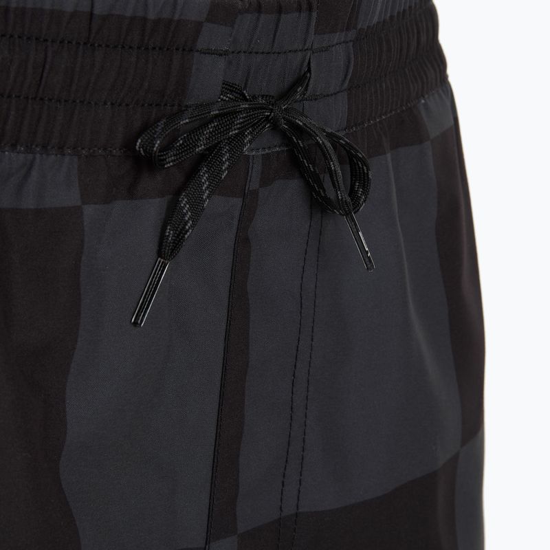 Férfi Vans Primary Checkerboard elasztikus boardshort fekete/aszfalt 4
